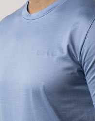 Castello d'Oro Light Blue T-shirt 100% Cotton Regular Fit thumbnail 4